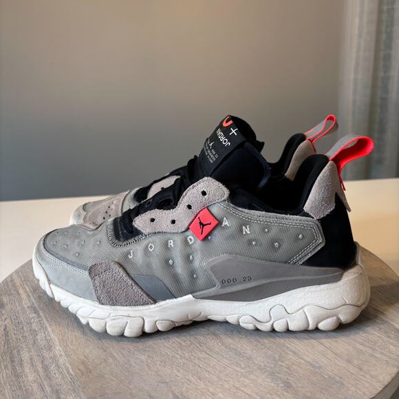 Nike Jordan Delta SP CV8121-005 Gray Black Red Men’s Sneakers Size 9.5 Retro - Picture 1 of 12
